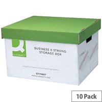 Q-Connect Business Storage Trunk Box W380xD455xH255mm 10 Pack