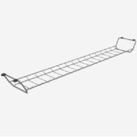 Universal Cable Management Basket Silver 1000mm