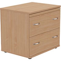 2 Drawer Side Filer Cabinet Beech - Universal Storage Can Be Used Alone Or Accompany The Switch, Komo or Ashford Ranges