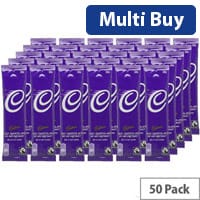 Cadbury Instant Hot Chocolate Powder Sachets, 28g (Pack of 50, Ref 915654) - Convenient and Delicious Hot Chocolate