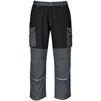 Portwest KS13 Granite Trousers Zoom Grey & Black Large (Regular Fit)