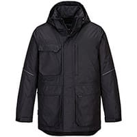 Portwest KX360 KX3 Parka Jacket Black Medium