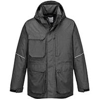 Portwest KX360 KX3 Parka Jacket Grey Marl XL