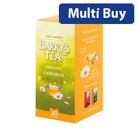 Barry's Organic Camomile Tea - String/Tag/Envelope Pack of 20 2806, Soothing Herbal Blend