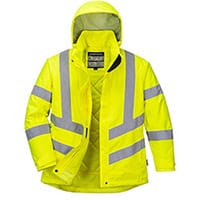 Portwest LW74 Women's Hi-Vis Winter Jacket Yellow Large