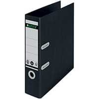 Leitz LAF180 Recycled 80mm A4 Black Pack of 10 10180095