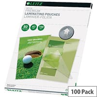 Leitz iLAM Premium Laminating Pouches UDT A3 160 Micron Pack of 100 74850000
