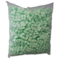 Green Loosefill Polystyrene Chips ( Pack of 15 Cubic Feet Pack)