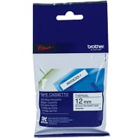 Brother Metal P-Touch Tape 12mm Black/White MK231BZ