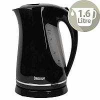 Igenix Electric Kettle Cordless Jug Capacity 1.7L Black IG7204
