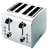 Igenix 4 Slices Toaster Stainless Steel FCL4001/H