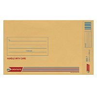 GoSecure Size 7 Bubble Lined Envelope 230x340mm Gold Pack of 50 ML10054