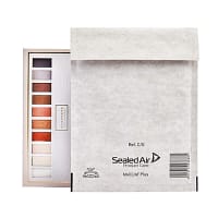 Mail Lite Plus - Bubble Lined Postal Bags - Oyster White - Pack of 100 - Size C/0 150x210mm