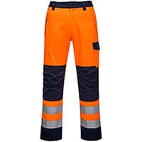 Portwest MV36 Modaflame HVO Trousers Orange & Navy XL