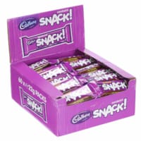Cadbury Snack Sandwich Chocolate Snack Bars 22g (Pack of 60) MZ658470