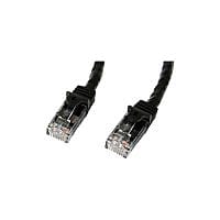 StarTech 1m Black Snagless Cat6 UTP Patch Cable ETL Verified 1 x RJ-45 Male Network 1 x RJ-45 Male Network Gold-plated Contacts Black
