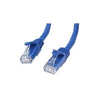 StarTech 1m Blue Snagless Cat6 UTP Patch Cable ETL Verified 1 x RJ-45 Male Network 1 x RJ-45 Male Network Gold-plated Contacts Blue