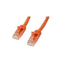 StarTech 1m Orange Gigabit Snagless RJ45 UTP Cat6 Patch Cable 1 m Patch Cord 1 x RJ-45 Male Network 1 x RJ-45 Male Network Patch Cable Gold Plated Connector N6PATC1MOR