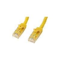 StarTech Cat 6 Network Cable for Network Device 1 m 1 x RJ-45 Male Network 1 x RJ-45 Male Network Patch Cable Gold Plated Contact Yellow N6PATC1MYL