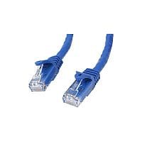 StarTech 2m Blue Snagless Cat6 UTP Patch Cable ETL Verified 1 x RJ-45 Male Network 1 x RJ-45 Male Network Gold-plated Contacts Blue