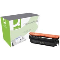 Compatible High Yield Yellow Toner Cartridge - Alternative for HP 508X (CF362X) - Q-Connect