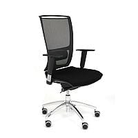 Ergonomic Mesh Task Operator Office Chair With Lumbar Support & Adjustable Arms Black OZ Series