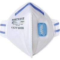 Portwest P251 P2VFF Respirator (20) White