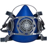 Portwest P410 Auckland Half Mask Blue Small