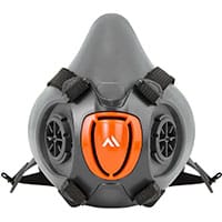Portwest P421 TPR Half Mask Grey Size S/M