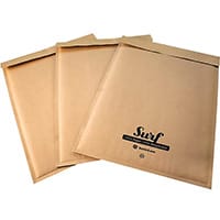 GoSecure Size G4 Surf Kraft Paper Mailer 240mmx330mm Pack of 100 SURFG4K