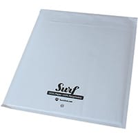 GoSecure Size K7 Surf Paper Mailer 350mmx470mm White Pack of 100 SURFK7