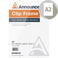Announce A2 Clip Frame PHT00132