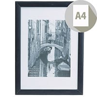 Photo Album Company Black Wood A4 Certificate Frame Non Glass