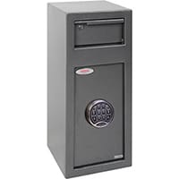 Phoenix Cashier Day Deposit SS0992ED 19L Security Safe With Electronic Lock Metallic Graphite