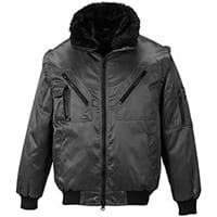 Portwest PJ10 Pilot Jacket Black Medium