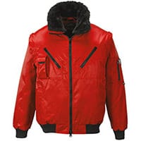 Portwest PJ10 Pilot Jacket Red XL