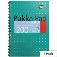 Pukka Metallic Jotta Notebook B5 Pack of 3 8520-MET
