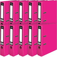 Pukka Brights Lever Arch File A4 Pink Pack of 10 BR-7764