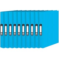 Pukka Brights Ringbinder A4 Blue Pack of 10 BR-7769
