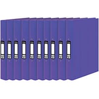 Pukka Brights Ringbinder A4 Purple Pack of 10 BR-7770