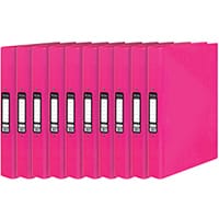 Pukka Brights Ringbinder A4 Pink Pack of 10 BR-7772