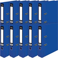 Pukka Brights Lever Arch File A4 Navy Pack of 10 BR-7996