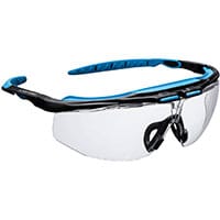 Portwest PS23 Peak KN Safety Glasses Clear Regular Fit