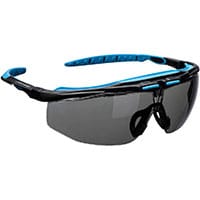 Portwest PS23 Peak KN Safety Glasses Smoke Regular Fit