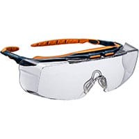 Portwest PS24 Peak OTG Safety Glasses Clear Regular Fit