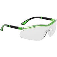 Portwest PS34 Neon Safety Spectacle Clear