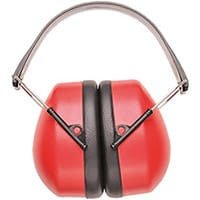 Portwest PW41 Super Ear Muffs EN352 Red
