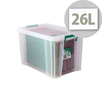 StoreStack 26L Plastic Storage Box W470xD300xH290mm RB11088