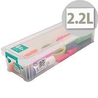 StoreStack 2.2 Litre Box Clear W370 x D110 x H80mm RB75896