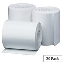 57x38mm Thermal Till Rolls – Pack of 20 | Credit Card Machine & Chip & Pin Paper Rolls